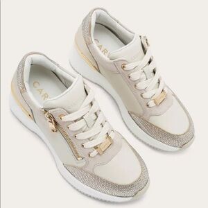 Carvela fashion sneakers size 8.5 made in Italy never been worn